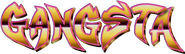 Logo of Gangsta image size 4319x1253