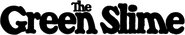 Logo of The Green Slime image size 783x147