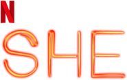 Logo of She image size 443x281