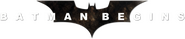Logo of Batman Begins image size 1800x380