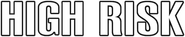Logo of High Risk image size 788x156