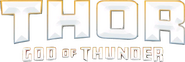 Logo of Thor: God of Thunder image size 589x196