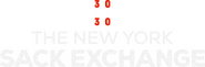 Logo of The New York Sack Exchange image size 3967x1300