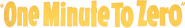 Logo of One Minute to Zero image size 799x123