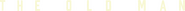 Logo of The Old Man image size 4315x252
