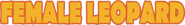 Logo of Female Leopard image size 1084x144