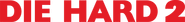 Logo of Die Hard 2 image size 3814x445