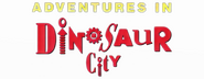 Logo of Adventures in Dinosaur City image size 800x310
