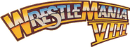 Logo of WWE WrestleMania VIII image size 367x133