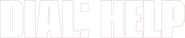 Logo of Dial: Help image size 782x161
