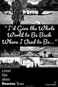 poster I’d Give the Whole World to Be Back Where I Used to Be...