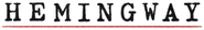 Logo of Hemingway image size 1980x300