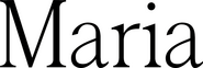 Logo of Maria image size 1557x521