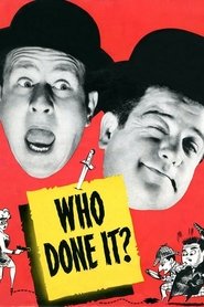 poster Who Done It?