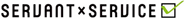 Logo of Servant x Service image size 786x79