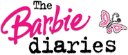 Logo of The Barbie Diaries image size 677x290
