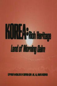 poster Korea: Rich Heritage, Land of Morning Calm