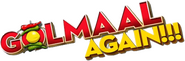 Logo of Golmaal Again image size 4037x1334