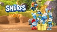 Backdrop of The Smurfs Party image size 1280x720