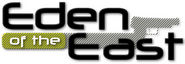Logo of Eden of the East image size 799x276