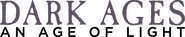 Logo of The Dark Ages: An Age of Light image size 1200x238