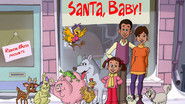 Backdrop of Santa, Baby! image size 1333x749