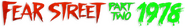 Logo of Fear Street: 1978 image size 790x120