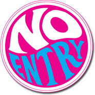 Logo of No Entry image size 297x297