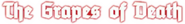 Logo of The Grapes of Death image size 802x103