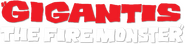 Logo of Gigantis, the Fire Monster image size 788x187