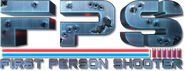 Logo of FPS: First Person Shooter image size 782x301