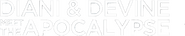 Logo of Diani and Devine Meet the Apocalypse image size 597x116
