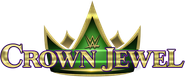 Logo of WWE Crown Jewel image size 619x256