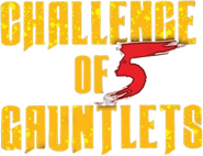 Logo of Challenge of Five Gauntlets image size 419x321