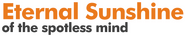 Logo of Eternal Sunshine of the Spotless Mind image size 1271x247