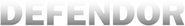 Logo of Defendor image size 687x97