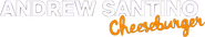 Logo of Andrew Santino: Cheeseburger image size 595x108