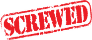 Logo of Screwed image size 1787x782