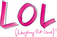 Logo of LOL (Laughing Out Loud) image size 1993x1300