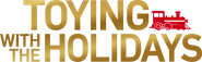 Logo of Toying with the Holidays image size 1756x544