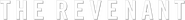 Logo of The Revenant image size 784x85