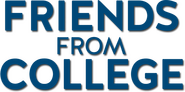 Logo of Friends from College image size 602x298