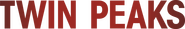 Logo of Twin Peaks image size 2315x358