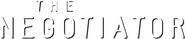 Logo of The Negotiator image size 1273x269