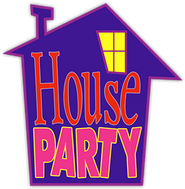 Logo of House Party image size 294x300