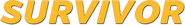 Logo of Survivor image size 785x108