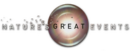 Logo of Nature's Great Events image size 387x153