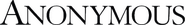 Logo of Anonymous image size 671x91