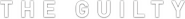 Logo of The Guilty image size 4320x449