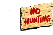 Logo of No Hunting image size 515x337
